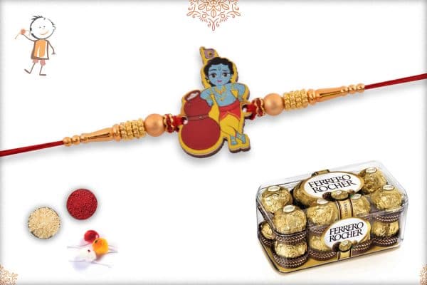Kids Rakhi with Cadbury Celebrations (Small)