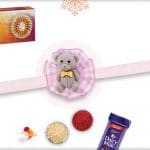 Cute GrayTeddy Bear Kids Rakhi 2