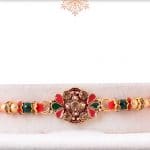 Exclusive Diamond Rakhi with Beads