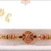 Beautiful Handcrafted Golden Rakhi 3