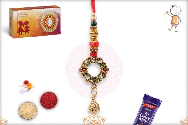 Premium Flower Bhabhi Rakhi