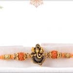 Auspicious Ganeshji Mauli Rakhi with Rudraksh 3