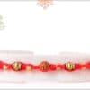 Uniquely Crafted Rudraksh with Golden and Sandalwood Beads 3