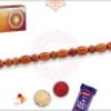 Delicate Aromatic Sandalwood Beads Rakhi 4