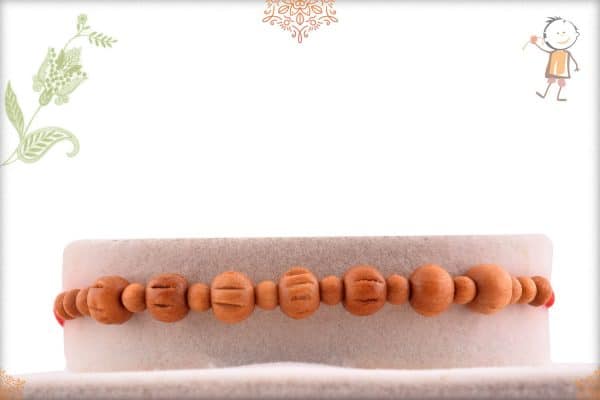 Elegant Aromatic Sandalwood Rakhi
