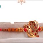 Diamond OM Rakhi with Beads - Babla Rakhi