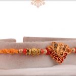 Handcrafted Delicate Ganeshji Rakhi - Babla Rakhi