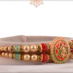 Beautiful Rangoli Beads Rakhi - Babla Rakhi