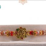 Beautiful OM Rakhi with Beads - Babla Rakhi