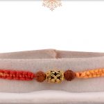 Designer Beads Mauli Rakhi with Rudraksh - Babla Rakhi