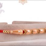 Royal Pearl Rakhi with Diamonds - Babla Rakhi