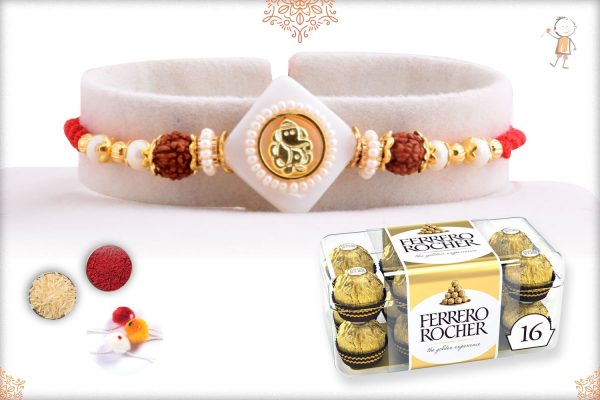 Rakhi with Ferrero Rocher (16 Pieces)