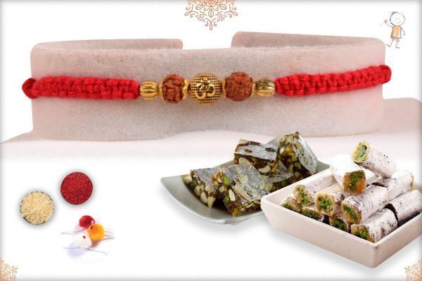 Rakhi with Dates Date & Pista Roll (500gm)