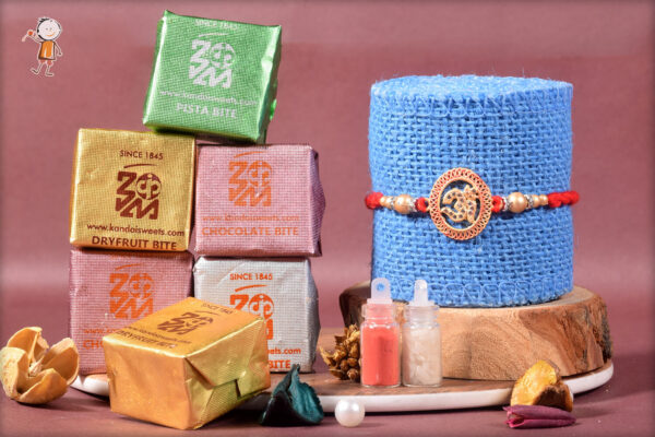 Rakhi with MIX Dryfruit Bites (300gm)
