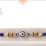 Delicate Blue Evil Eye Rakhi 2