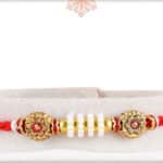 Designer Beads with Beautiful Pearls Rakhi 2