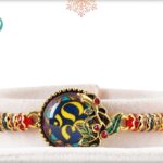 Exclusive OM Rakhi with Dazzling Diamonds 2