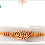 Lotus with Om Rakhi 2