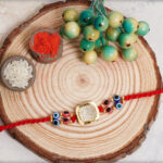Special AD Spinner Rakhi with Evil Eye 6