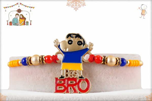Best Bro Kids Rakhi with Shin-chan