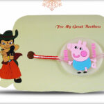 Peppa Pig Super Bro Kids Rakhi