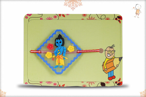 Natkhat Little Krishna Kids Rakhi