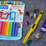 Batman Kids Rakhi with Doms Modelling Clay