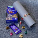 Ready-to-wear Spideman Kids Rakhi with Small Cadbury Celebrations 2