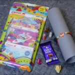 Ready-to-wear Amazing Spideman Kids Rakhi with Camel Art Kit