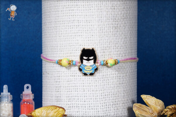 Metalic Batman Kids Rakhi