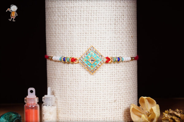 Designer Diamond Rakhi