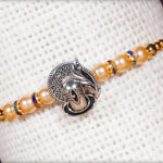 Mahadev with Pearls Rakhi