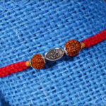 OM with Rudraksh Rakhi