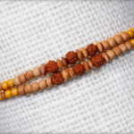 Uniquely Crafted 2 Line Sandalwood Rakhi