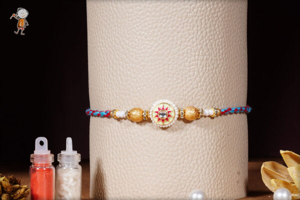 Royal Elegance Meenakari Rakhi