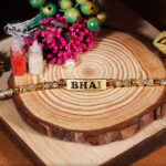 Bhai Diamond Bracelet Rakhi