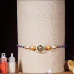Beautiful Meenakari Rakhi
